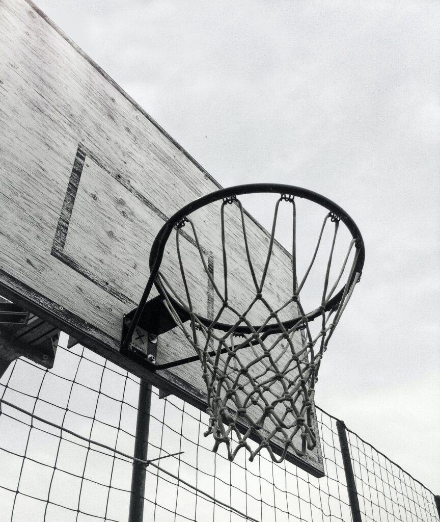 Ein Basketballkorb